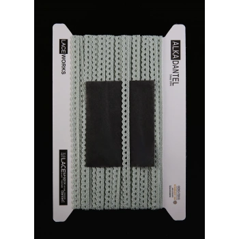 ALKA DANTEL PAMUK KOPANAKİ 10 METRE 636 PAMUK MİNT YEŞİLİ