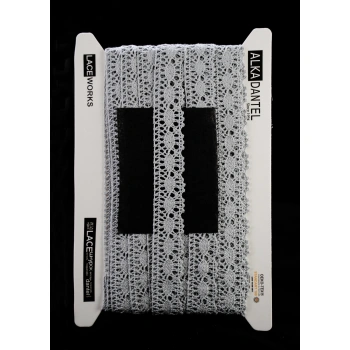 ALKA DANTEL PAMUK KOPANAKİ 10 METRE 583 PAMUK GRİ