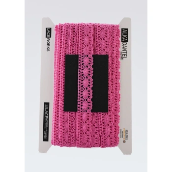 ALKA DANTEL 10 METRE PAMUK KOPANAKİ 583 PAMUK FUŞYA