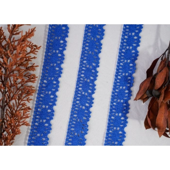 ALKA DANTEL PAMUK KOPANAKİ 10 METRE 583 PAMUK ROYAL BLUE