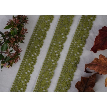 ALKA DANTEL PAMUK KOPANAKİ 10 METRE 583 PAMUK HAKİ