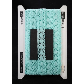 ALKA DANTEL PAMUK KOPANAKİ 10 METRE 583 PAMUK SU YEŞİLİ