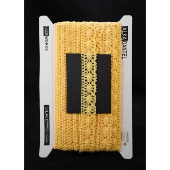 ALKA DANTEL PAMUK KOPANAKİ 10 METRE 583 PAMUK SARI