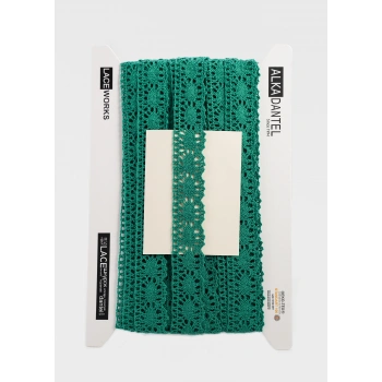 ALKA DANTEL PAMUK KOPANAKİ 10 METRE 583 PAMUK GREEN