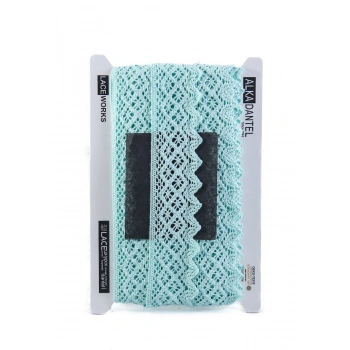 ALKA DANTEL PAMUK KOPANAKİ 10 METRE 404K PAMUK SU YEŞİLİ