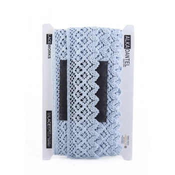 ALKA DANTEL PAMUK KOPANAKİ 10 METRE 404K PAMUK AÇIK MAVİ