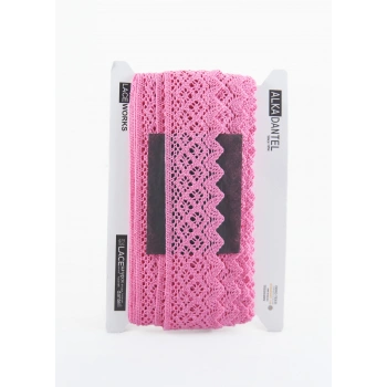 ALKA DANTEL PAMUK KOPANAKİ 10 METRE 404K PAMUK FUŞYA