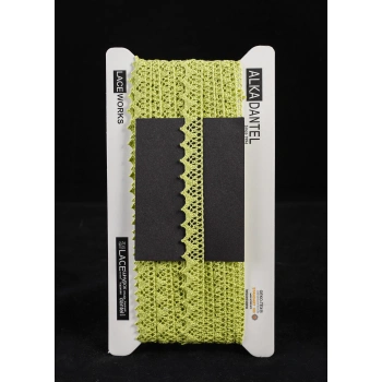 ALKA DANTEL MERSERİZE KOPANAKİ 10 METRE 901 MERSERİZE LEMON