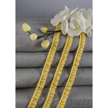 ALKA DANTEL PAMUK KOPANAKİ 10 METRE 400 LASTİKLİ SARI