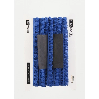 ALKA DANTEL PAMUK KOPANAKİ 10 METRE 400 LASTİKLİ ROYAL BLUE