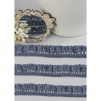 ALKA DANTEL PAMUK KOPANAKİ 10 METRE 400 LASTİKLİ İNDİGO