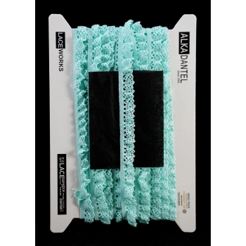 ALKA DANTEL PAMUK KOPANAKİ 10 METRE 400 PAMUK SU YEŞİLİ