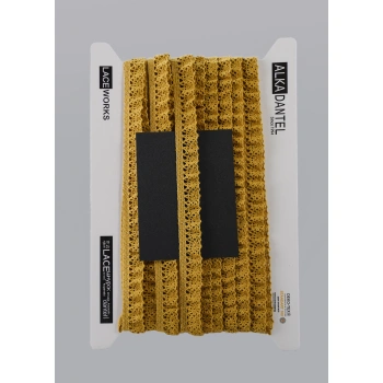 ALKA DANTEL PAMUK KOPANAKİ 10 METRE 400 PAMUK HARDAL