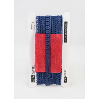 ALKA DANTEL MERSERİZE KOPANAKİ 10 METRE 407 MERSERİZE NAVY
