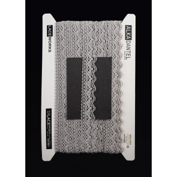 ALKA DANTEL MERSERİZE KOPANAKİ 10 METRE 8752 MERSERİZE GRİ