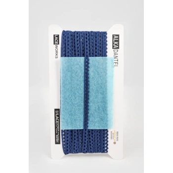 ALKA DANTEL MERSERİZE KOPANAKİ 10 METRE 636 MERSERİZE ROYAL BLUE