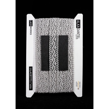 ALKA DANTEL MERSERİZE KOPANAKİ 10 METRE 8752 MERSERİZE GREY