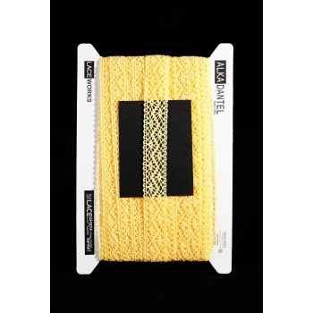 ALKA DANTEL MERSERİZE KOPANAKİ 10 METRE 8752 MERSERİZE YELLOW