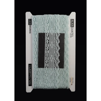 ALKA DANTEL MERSERİZE KOPANAKİ 10 METRE 704 MERSERİZE AQUA