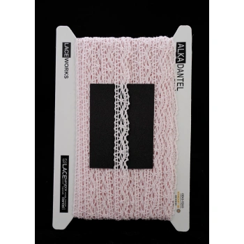 ALKA DANTEL PAMUK KOPANAKİ 10 METRE 324 PAMUK AÇIK PEMBE