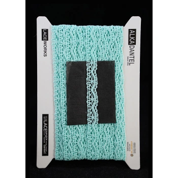 ALKA DANTEL PAMUK KOPANAKİ 10 METRE 324 PAMUK SU YEŞİLİ