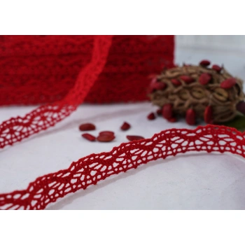 ALKA DANTEL PAMUK KOPANAKİ 10 METRE 324 PAMUK BORDO