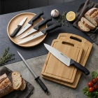 Pirge Kobe 13 Parça Bıçak Seti & Kesme Tahtası Hediyeli