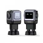 Ugreen Nexode Uno 65W Robot GaN Hızlı Şarj Cihazı 2xUSB-C, 1xUSB-A, Gri