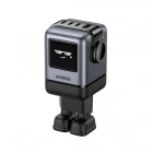 Ugreen Nexode Uno 100W Robot GaN Hızlı Şarj Cihazı 3xUSB-C, 1xUSB-A, Gri