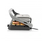 Arzum AR2001 Tostçu Delux 1800 W Granit Tost Makinesi, Çift Taraflı Plaka, 180 Derece Açılır Gövde, Inox