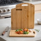 Pirge Bambu Oluklu Kesme Tahtası 33x24/28x20 cm
