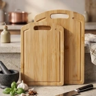 Pirge Bambu Oluklu Kesme Tahtası 33x24/28x20 cm