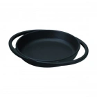 Lava Döküm Demir Kulplu Yuvarlak Tava Çap (Ø) 16 cm