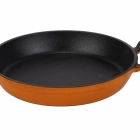 Lava Döküm Sekizli Tencere Tava Seti Trendy Turuncu(Silikon Tutacak Hediyeli)