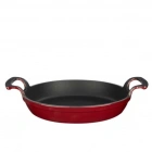 Lava Yuvarlak Yekpare Kulplu Turuncu 20 cm Döküm Sahan