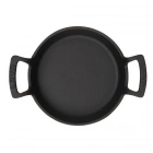 Lava Yuvarlak Yekpare Kulplu Turuncu 20 cm Döküm Sahan