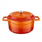 Lava NEO Trendy 12 Parça Turuncu Döküm Tencere Seti