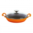 Lava NEO Trendy 12 Parça Turuncu Döküm Tencere Seti