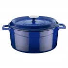 Lava Trendy 24 cm Yuvarlak Mavi Döküm Tencere