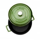 Lava Trendy 24 cm Yuvarlak Yeşil Döküm Tencere