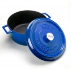 Lava Trendy 28 cm Yuvarlak Döküm Mavi Tencere