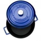 Lava Trendy 28 cm Yuvarlak Döküm Mavi Tencere