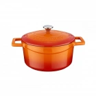 Lava Turka 7 Parça Döküm Turuncu Tencere Seti