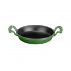 Lava Yuvarlak Kulplu 16-20 cm 2li Döküm Sahan Seti-Yeşil