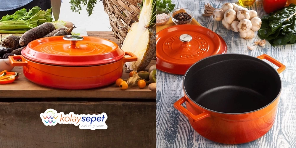 Lava Döküm Tencerede Etli Güveç Yapımı