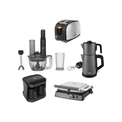 Arzum Silver Line Plus Paket Elektronik Çeyiz Seti