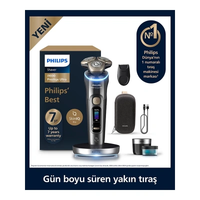 Philips XP9402/31 SkinIQ Pro i9000 Prestige Ultra Islak ve Kuru Elektrikli Tıraş Makinesi