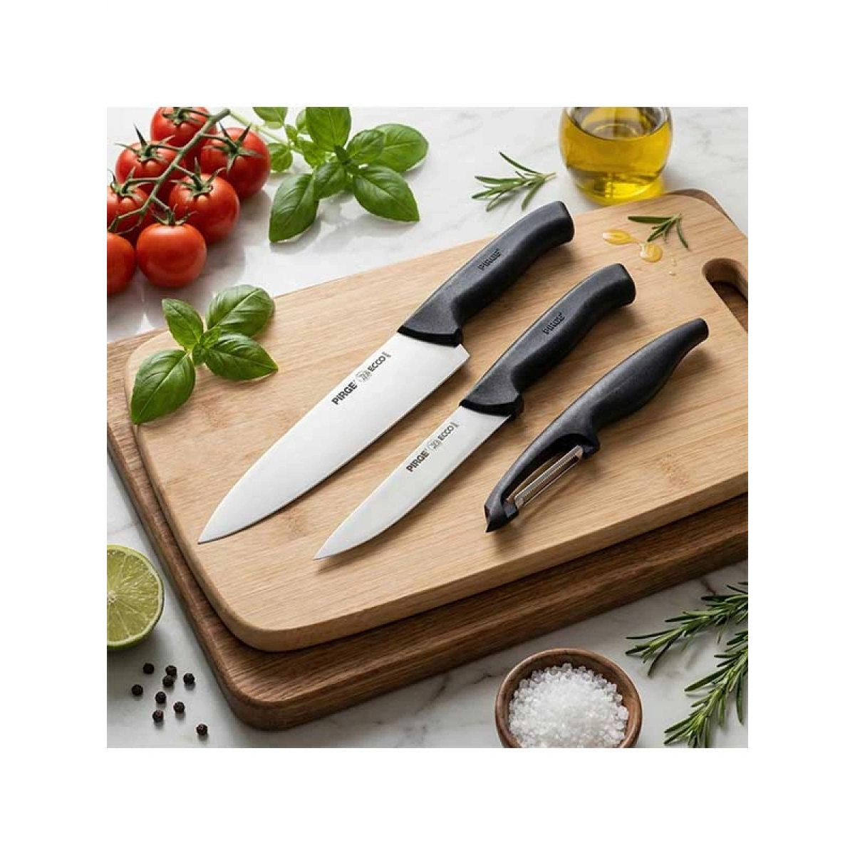 Pirge Günlük Mutfak Seti – 3 Parça