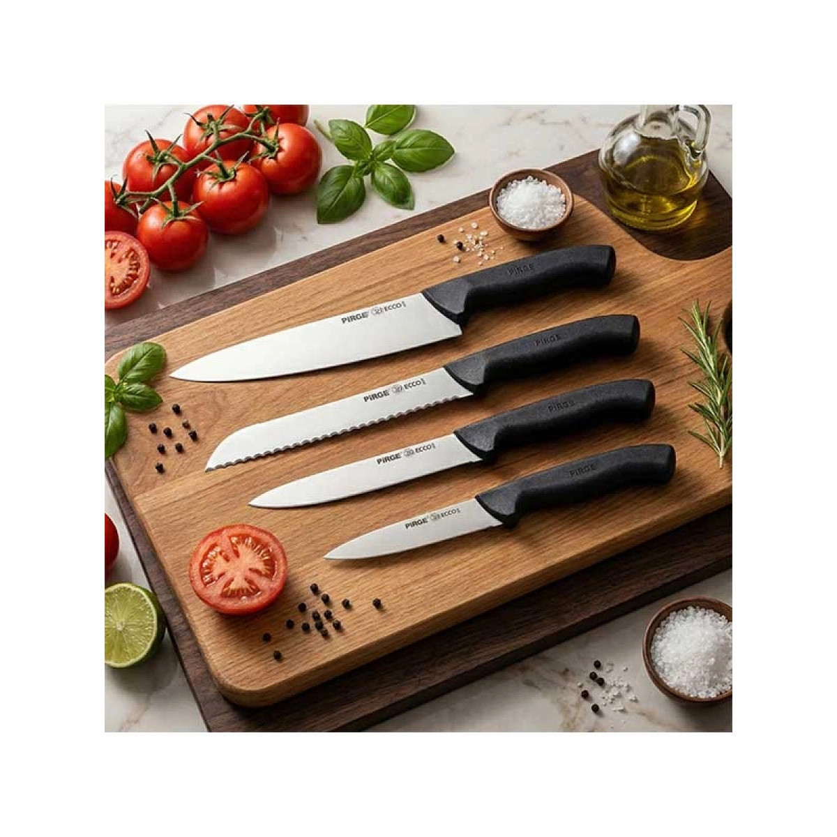Pirge Yeni Ev Mutfak Bıçak Seti – 4 Parça