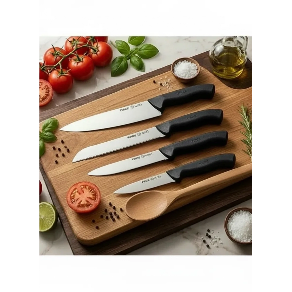 Pirge Yeni Ev Mutfak Bıçak Seti – 4 Parça